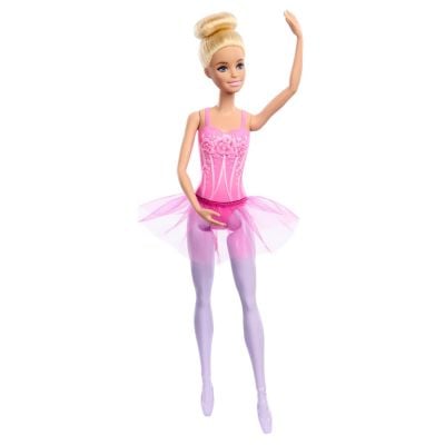 Кукла Barbie балерина с розова рокля, HRG34