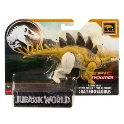 Фигурка на динозавър подвижна, Jurassic World, Epic Evolution Danger Craterosaurus, HTK52