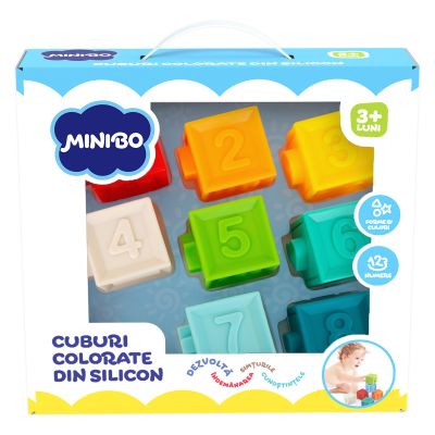 INT6191_001w 5949033916191 Цветни силиконови кубчета, Minibo