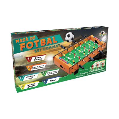 INT6598_001 5949033906598 Дървена футболна маса Noriel Games, 70 см