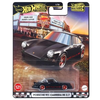 Метална количка, Hot Wheels, Boulevard, Porsche 911 Carrera RS 2.7, JBL19