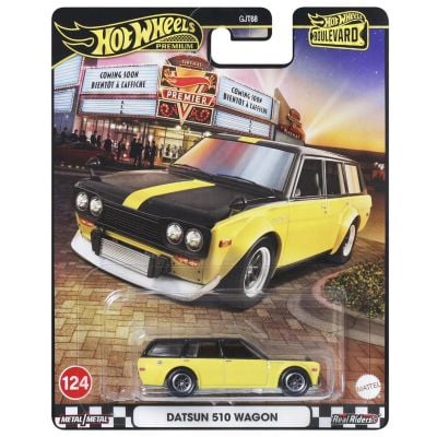Метална количка, Hot Wheels, Boulevard, Datsun 510 Wagon, JBL21