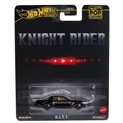 Метална количка, Hot Wheels Premium, Pop Culture, Knight Rider K I T T, JBL71