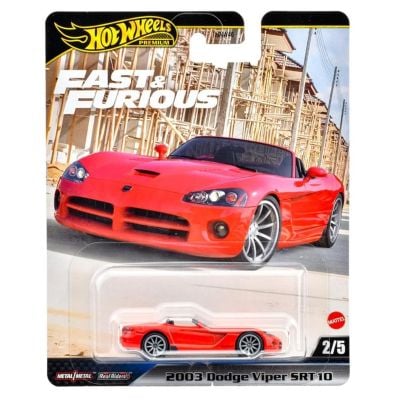 T000HNW46_042w 194735263479 Метална количка, Hot Wheels, Fast and Furious, 2003 Dodge Viper SRT10, JBL85