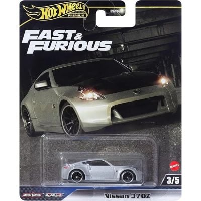 T000HNW46_038w 194735263547 Метална количка, Hot Wheels, Fast and Furious, Nissan 370Z, 1:64, JBL91