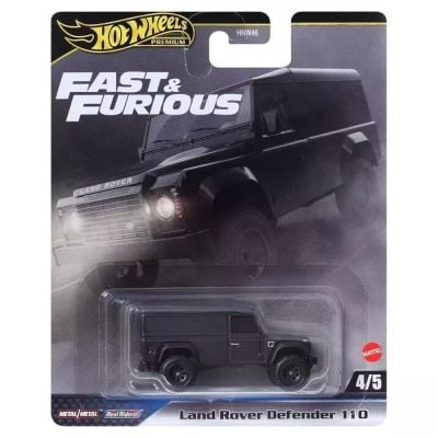 Метална количка, Hot Wheels, Fast and Furious, Land Rover Defender 110, JBL98