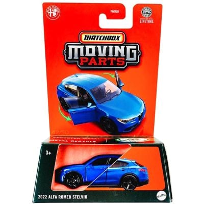 Количка Matchbox, Moving Parts, 2022 Alfa Romeo Stelvio, JBW76