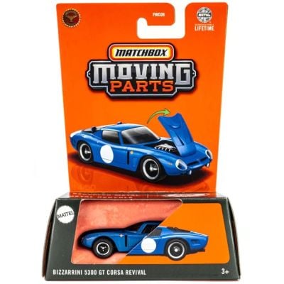 Количка Matchbox, Moving Parts, Bizzarrini 5300 GT Corsa Revival, JBW98