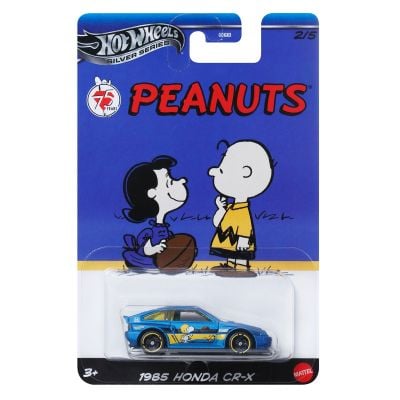 Метална количка, Hot Wheels, Peanut, 1985 Honda CR-X, 1:64, JCB82