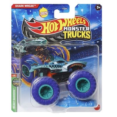 Количка Hot Wheels, Monster Truck, Shark Wreak, JCD80