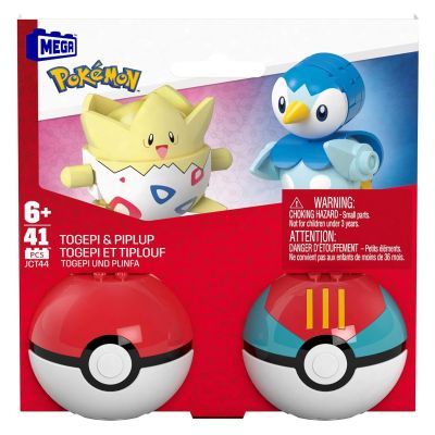 Строителен комплект, Mega Pokemon, Togepi и Piplup, JCT44