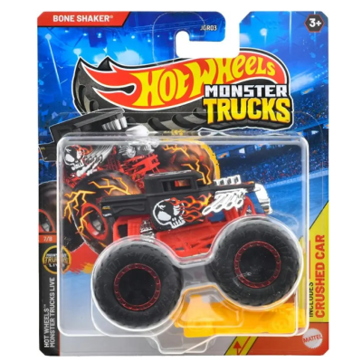 Количка  Hot Wheels, Monster Truck, Bone Shaker, JDP73