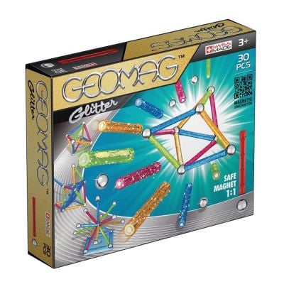 GEOM531_001 871772005315 Игра с магнитна конструкция Geomag Glitter, 30 части