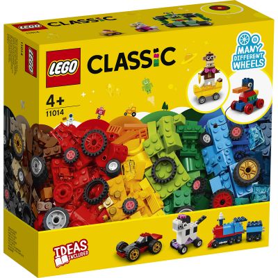 LG11014_001w LEGO® Classic - Caramizi si roti (11014)