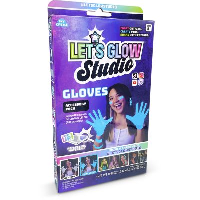 LG3361MIX_001w 860005672035 Комплект фосфоресциращи аксесоари Let's Glow Studio Gloves