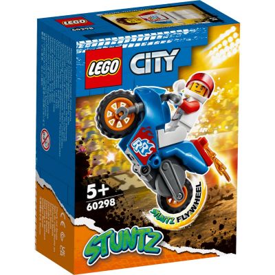 LG60298_001w LEGO® City - Motocicleta de cascadorie-racheta (60298)