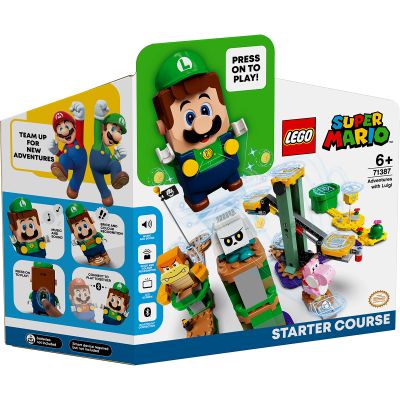 LG71387_001w 5702016912593 LEGO® Super Mario - Приключения с Luigi начална писта (71387)