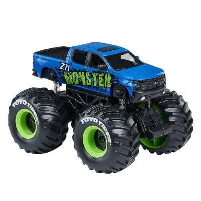 Количка Maisto Fresh Metal Earth Shocker, Синьо-Зелена