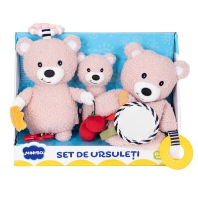 Комплект дрънкалки Minibo, Мечета