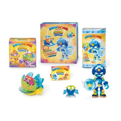Комплект 3 фигурки, SuperThings, Guardians of Kazoom Kid и Kazoom Slider, Син