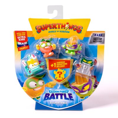 Комплект 5 фигурки, Kazoom Power Battle