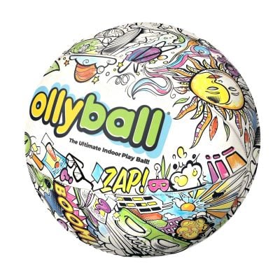 N00004120_001w 850038241209 Надуваема топка за интериор, Ollyball, 30 см