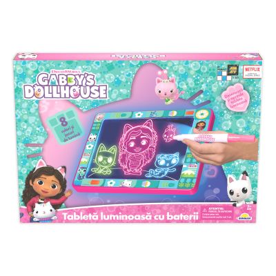 N00005195_001w 055350051950 Таблет за рисуване, Gabby's Dollhouse, Glow Pad