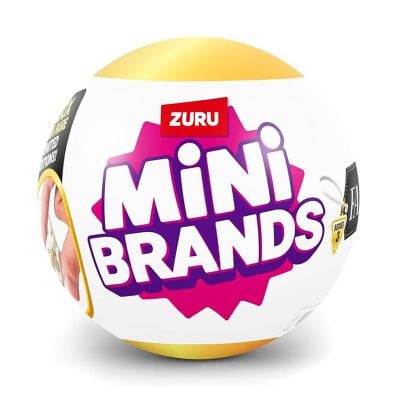 Топка с 5 аксесоара изненада, Mini Brands Fashion, S3