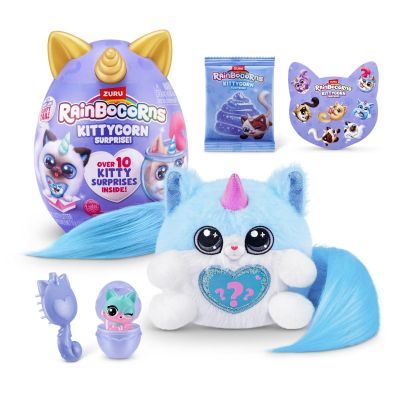 Плюшена играчка изненада, Rainbocorns, Kittycorn, S3