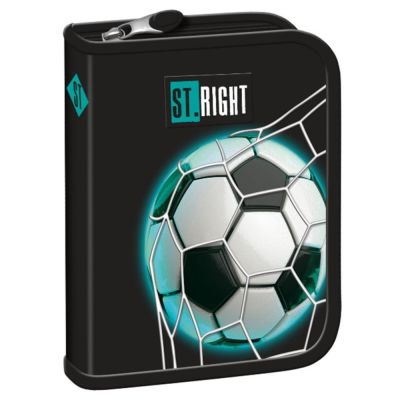 Необорудван моливник с 1 отделение и 2 удължения, St Majewski, St Right, Neon Football