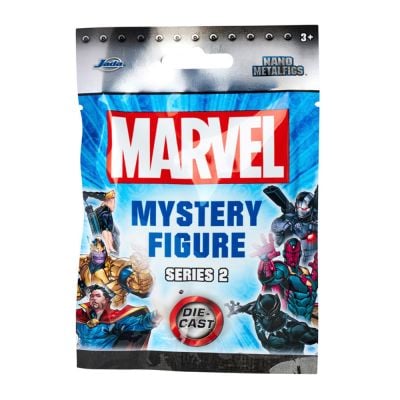 Метална фигурка изненада, Jada, Nano Marvel, 4 см