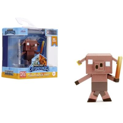Метална фигурка, Jada, Minecraft, Piglin Blaze Runt, 6,5 см