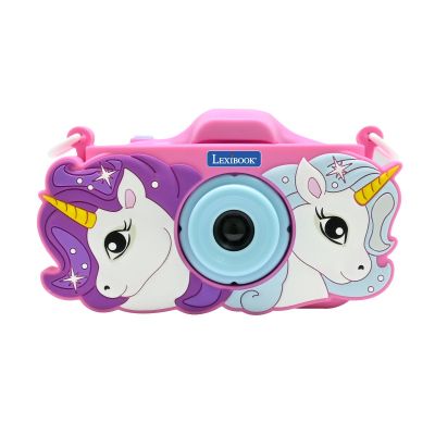 N00010645_001w 3380743106458 Цифрова фото-видео камера с калъф, Lexibook, Unicorn, 8GB