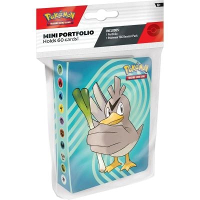 Комплект албум и карти за игра, Pokemon TCG, Мини Портфолио