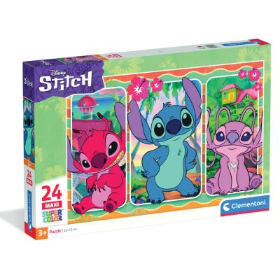 Пъзел Clementoni, Maxi, Disney Stitch, 24 части