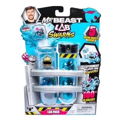Комплект мистериозни експерименти, MrBeast Lab Swarms, 5 фигурки