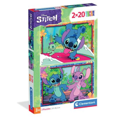 Пъзел Clementoni, Disney Stitch, 2 x 20 части