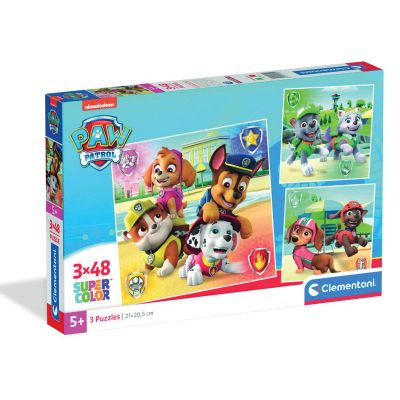 N00025301_001w 8005125253012 Пъзел Clementoni, Paw Patrol, 3 x 48 части 