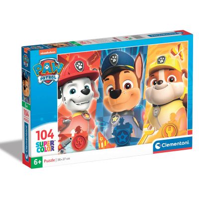 Пъзел Clementoni Maxi, Paw Patrol, 104 части