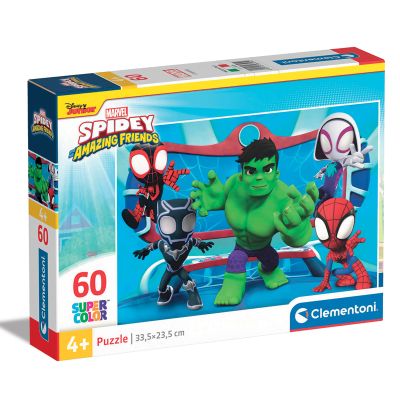 N00026595_001w 8005125265954 Пъзел Clementoni, Marvel Spidey, 60 части