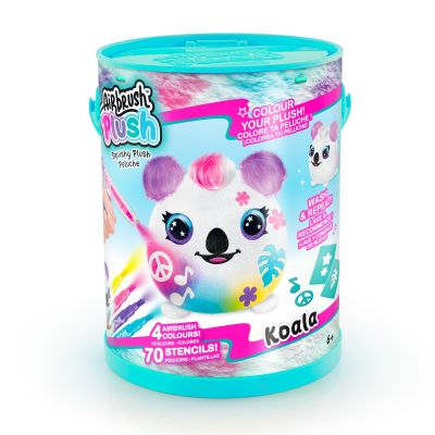 Плюшена играчка за оцветяване, Airbrush Plush, Squishy Plush, Коала