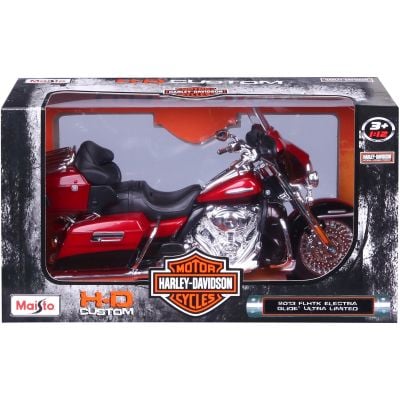 Метален мотоциклет, Maisto, Harley-Davidson, 2013 FLHTK Electra Glide Ultra Limited, 1:12