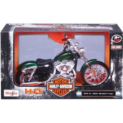 Метален мотоциклет, Maisto, Harley-Davidson, 2013 XL 1200V Seventy-Two, 1:12