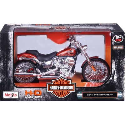 Метален мотоциклет, Maisto, Harley-Davidson, 2014 CVO Breakout, 1:12