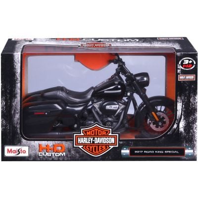 Метален мотоциклет, Maisto, Harley-Davidson, 2017 Road King Special, 1:12