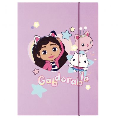 N00033770_001w 5905523628142 Папка с ластик А4, Starpak, Gabbys Dollhouse
