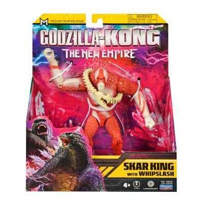 N00035200_SKAR KING WITH WHIPSLASH 0043377352006 Подвижна фигурка с аксесоар, Monsterverse, Skar King with Whipslash, 15 см