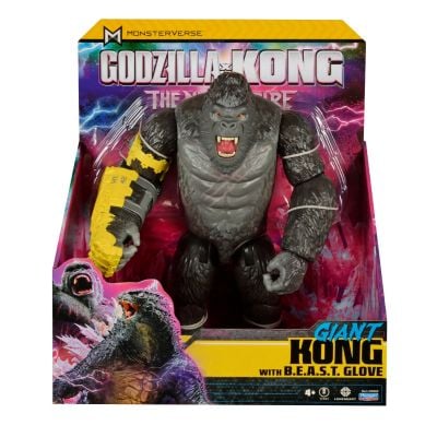N00035550_KONG WITH B.E.A.S.T. GLOVE 0043377355502 Подвижна фигурка, Monsterverse, Kong with B.E.A.S.T. Glove Giant, 28 cm