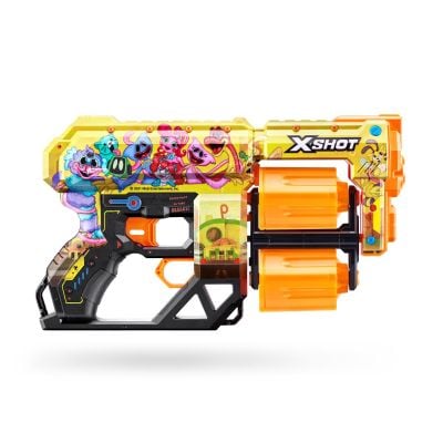 Бластер X-Shot, Excel Skins Dread, Playtime Co, 12 снаряда