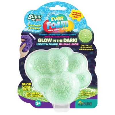 N00038006_001w 7611212380069 Слайм Ever Foam, Slimy, Glow in the Dark